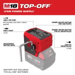Milwaukee 2846-20, M18 TOP-OFF 175W Power Supply - Image 2
